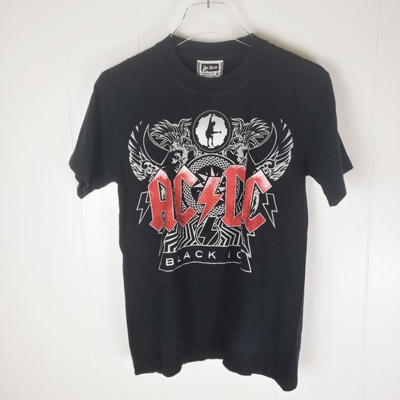 THE ROXX AC/DC Black Ice Graphic T-Shirt - Size M - Picture 1 of 7